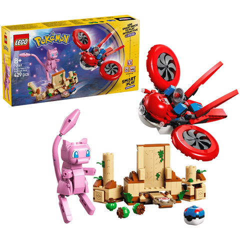 LEGO 72161 SMART Play Compatible Drone Search for Mythical Mew - Pokémon