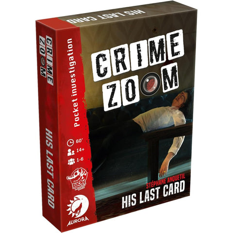 Lucky Duck Games Crime Zoom Case 1 - His Last Card Game