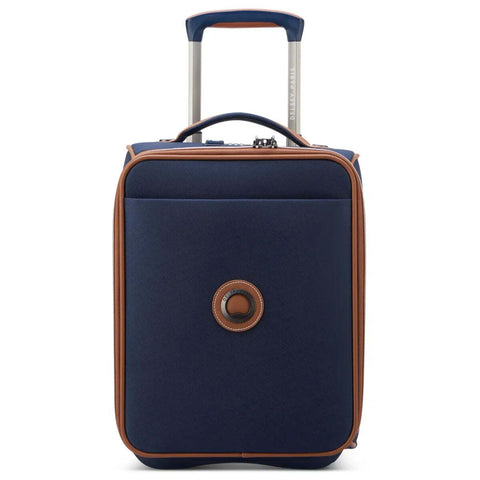 Delsey Chatelet Air 2.0 - 40 cm Underseater Suitcase with Laptop Pocket - Navy Blue