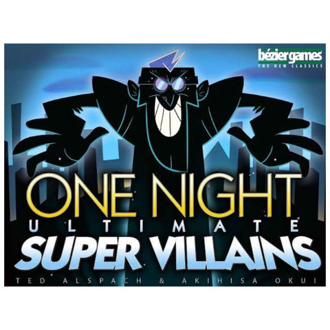 Bezier Games One Night Ultimate Super Villains Board Game