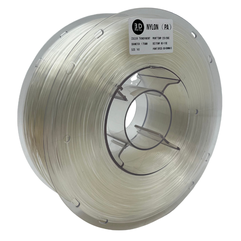 3D META PA (Nylon) 3D Printing Filament - Transparent