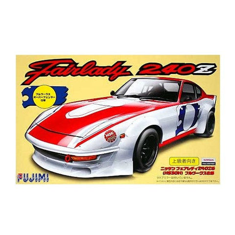 Fujimi 1/24 Nissan FairLady 240ZG Full-Works (S30) RACE Plastic Model Kit