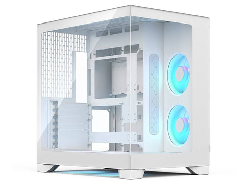 Fractal Design Pop 2 Vision Dual-chamber Mid-Tower Case - White RGB