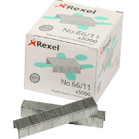 Rexel Giant Staples No.66 11mm 66/11 Box 5000