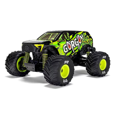 ARRMA Gorgon Grom RC Monster Truck Electric 4WD 1/16 Scale RTR - Yellow