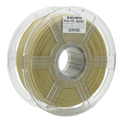 3D META High Speed PLA+ HS 3D Printing Filament - Bone