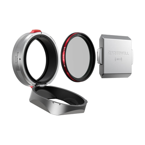 Freewell Real Lens Hood for Fuji X100 Series (Silver)