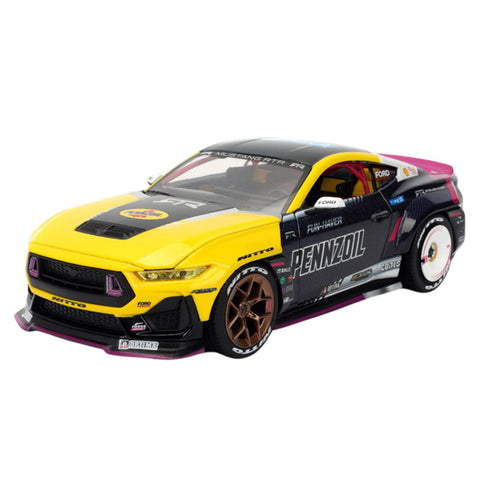 Jada 1:24 Scale Big Time Muscle Ben Hobson 2024 Ford Mustang RTR Racing Model