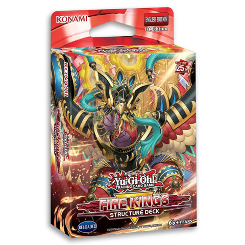 Konami YuGiOh! - Revamped: Fire Kings Structure Deck 1st Edition