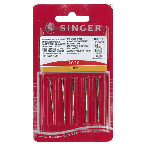 SINGER(R) Woven Fabric Needles - NG2020-80 Woven Fabric Needles