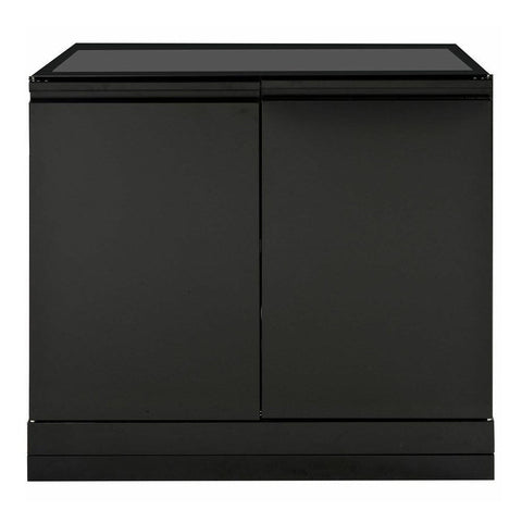 Crossray Steel Beverage Fridge Cabinet Housing for Single Fridge 60x90cm Black