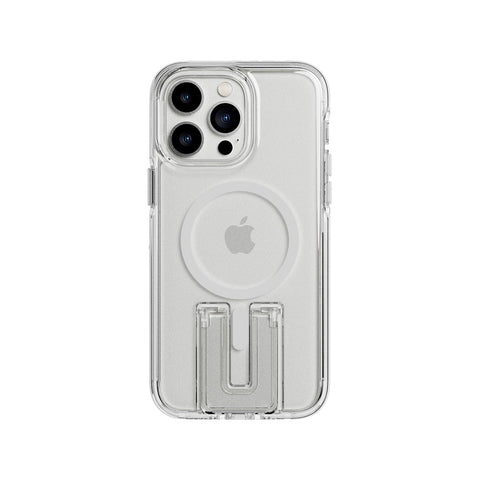 Tech21 Evo Crystal Kick with MagSafe for iPhone 14 Pro Max (Clear/White)