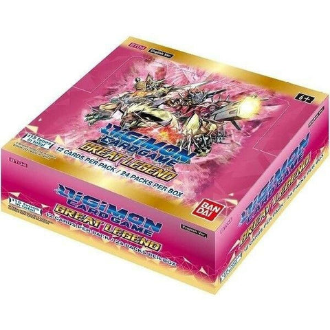Bandai Series 04 Great Legend BT04 Booster Box Digimon Card Game