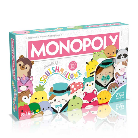 Winning Moves Monopoly Squishmallows Board Game
