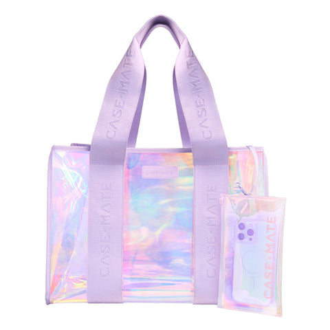 Case-Mate Soap Bubble Beach Tote with Phone Pouch