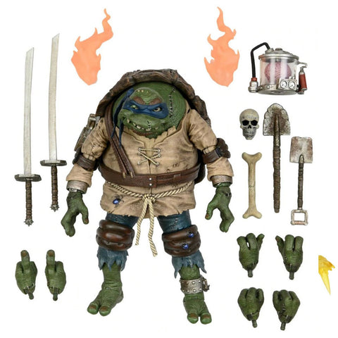 Neca TMNT Leonardo Hunchback Universal Monster 7'' Scale Action Figure Toy 14+