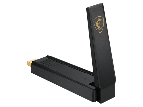 MSI GUAXE54 Wireless AXE5400 WiFi 6E USB Adapter
