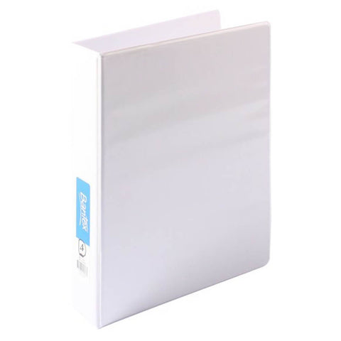 Bantex Insert Binder 38mm A4 (White) - 4 D-ring