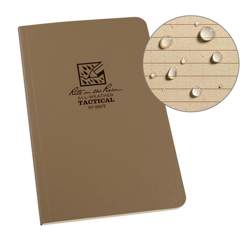 Rite in the Rain | Tactical Field Book 4.25 x 7.25 - Universal - Tan