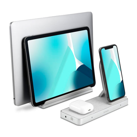Kensington StudioCaddy Stand Qi Wireless Charger For iPhone/iPad/Apple AirPods