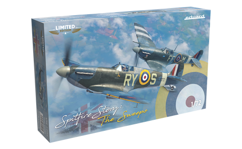 1/72 Spitfire Story The Sweeps Dual Combo Model Kit
