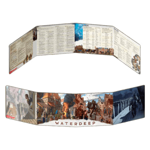 Wizards Of The Coast D&D Waterdeep Dragon Heist DM Screen