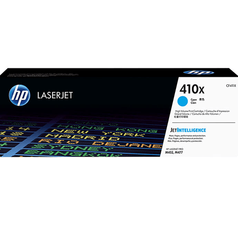 HP 410X Toner Ink Cartridge High Yield Cyan LaserJet