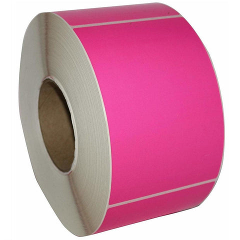 Stock Forms Direct Thermal Labels 100x100mm (Pink, 4 Rolls)