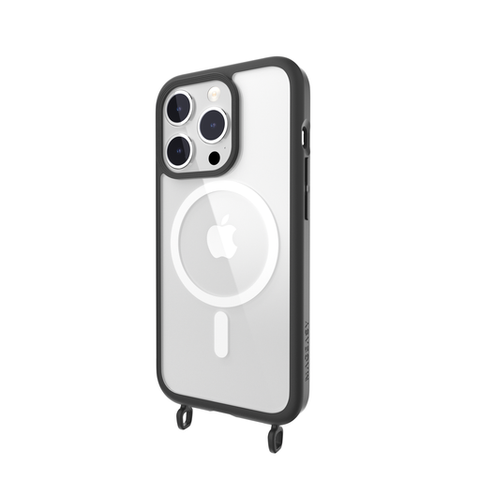 MagEasy Roam with Strap for iPhone 15 Pro - Black