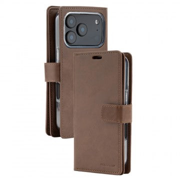 Goospery Mansoor Diary for iPhone 17 Pro Max - Brown