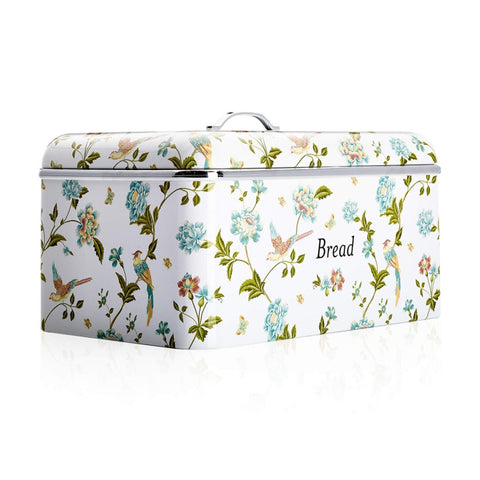 Laura Ashley Elveden Bread Bin White