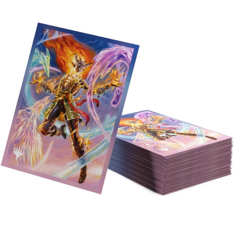 Gamegenic Magic The Gathering Lorwyn Eclipsed Premium Art Sleeves - Ashling, the Limitless 66mmx92mm 105 Sleeves Per Pack