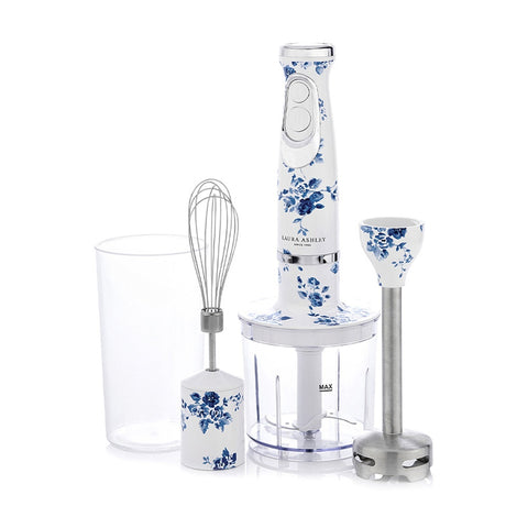 Laura Ashley Electric 180W Hand Stick Blender Set (China Rose)