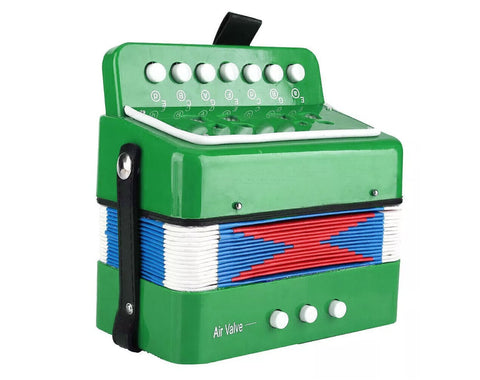 Freedom Kids Button Accordion (Green)
