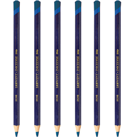 Derwent Inktense Pencil Green Aquamarine 1220 Pack 6