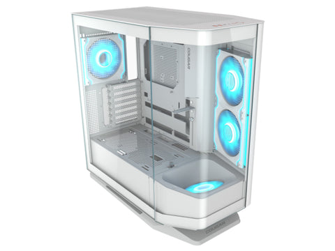 Cougar FV270 RGB Mid Tower Case - White