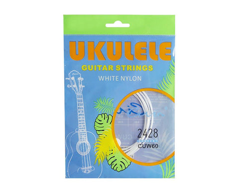Freedom 10 Pack Ukulele Strings White Nylon AECG Guitar CUW60