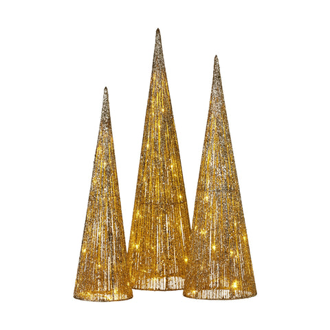 Christabelle Christmas Tree Indoor Outdoor Display Decoration LED Lights 3pcs