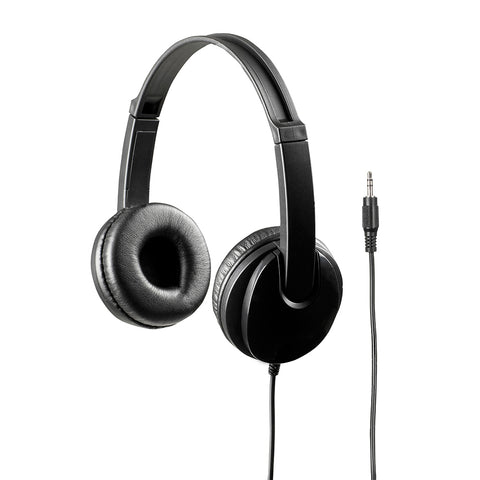 Kensington Volume Limiting Wired Headphones with 3.5mm AUX For Mobile Phone Black