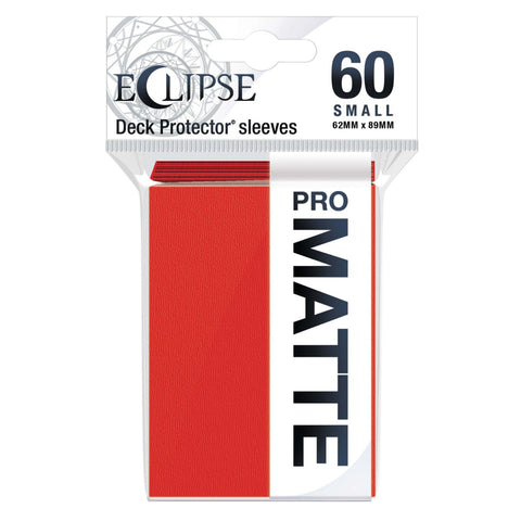 Ultra Pro: UP15640 Eclipse Matte Small Sleeves 60 pack (Apple Red)