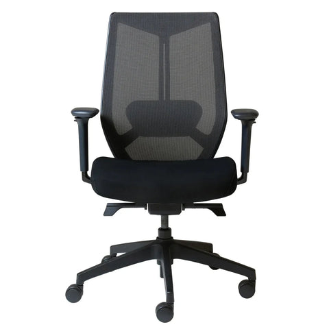 Rapidline Arco Operator Chair Mesh Back Black