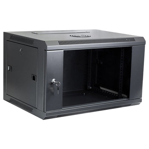 Pro2 6RU Wall Mount Cabinet Server Rack with Glass Door 600x450mm