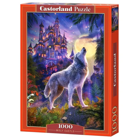 Castorland 1000-Pieces Wolf Castle Puzzle