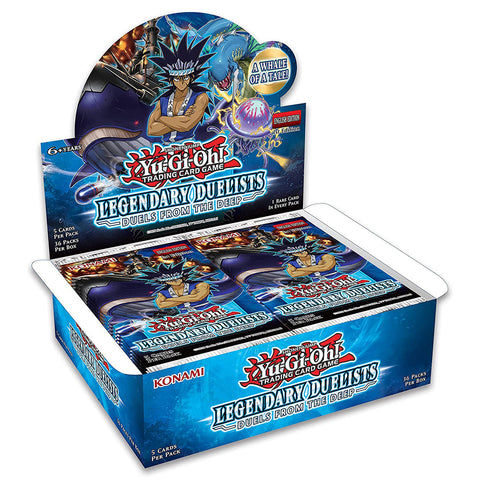 Konami Legendary Duelists 9 Duels from the Deep Booster Box YuGiOh!