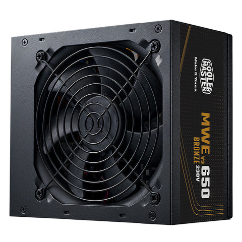 Cooler Master MWE 650W 230V V3 80+ Bronze ATX Power Supply (MPE-6501-ACABW-3BAU)