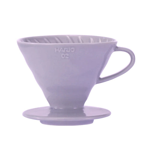 Hario V60 Ceramic Coloured Drippers - Purple