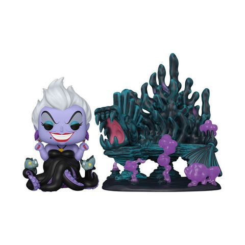 Funko Disney Villains Ursula & Ursula's Lair Pop! Town Vinyl Figure Toy Display
