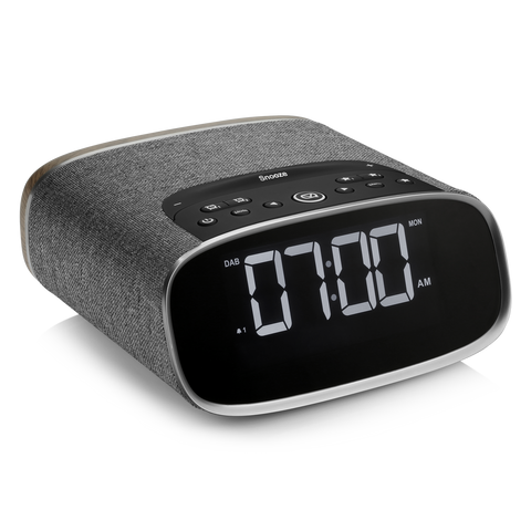 Lark DAB+ Clock Radio (Walnut)