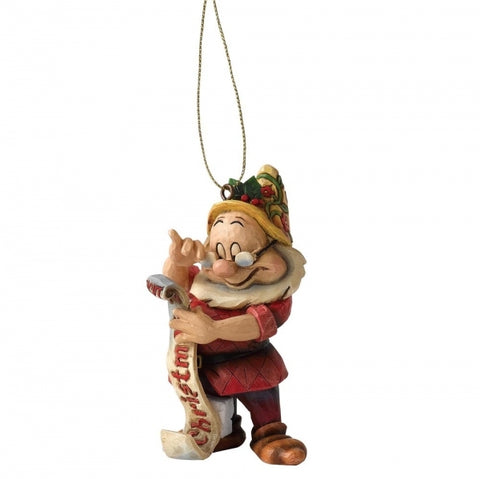 Jim Shore Disney Traditions - Snow White and The Seven Dwarfs - Doc Hanging Ornament