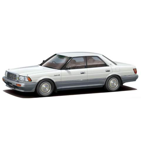 Aoshima 1/24 Toyota Uzs131 Crown Royal Saloon G '89
